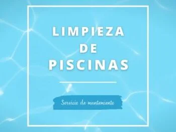 Limpieza de piscina con agua a presión