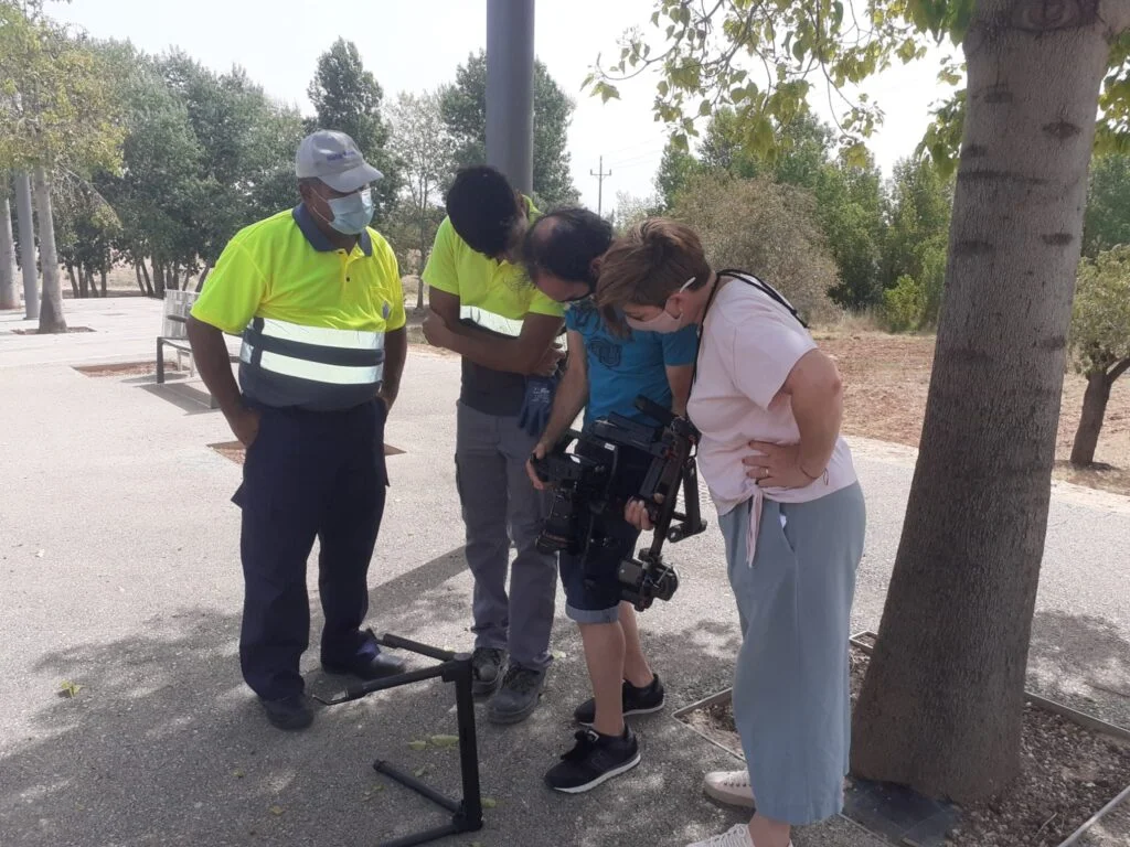 vaciado fosa rodaje - Reportaje en Canal4